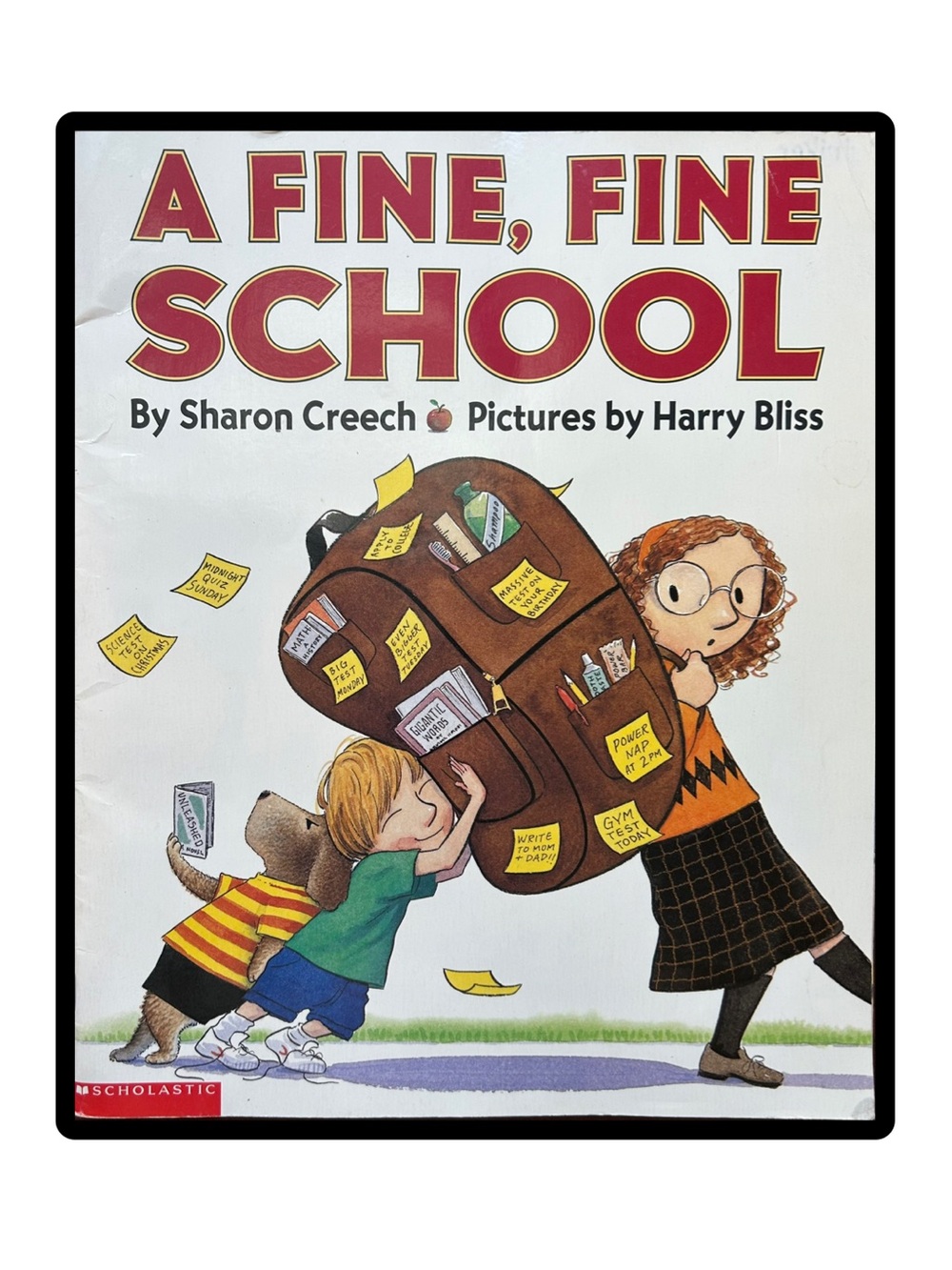 BUNDLE & SAVE📚A Fine, Fine School Softcover Book by Sharon Creech